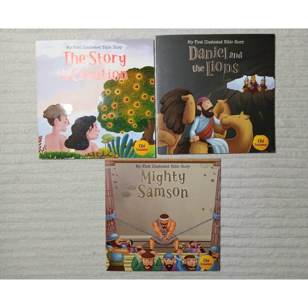 3‎ Children's Biblical Short Stories Books Old Testament